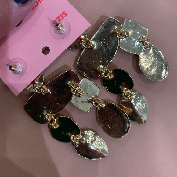 Abstract Jewel Earrings - Picture 3 of 4